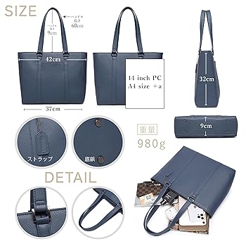Amazon | [グッシオ イタリー] トートバッグ メンズ レザー 牛革